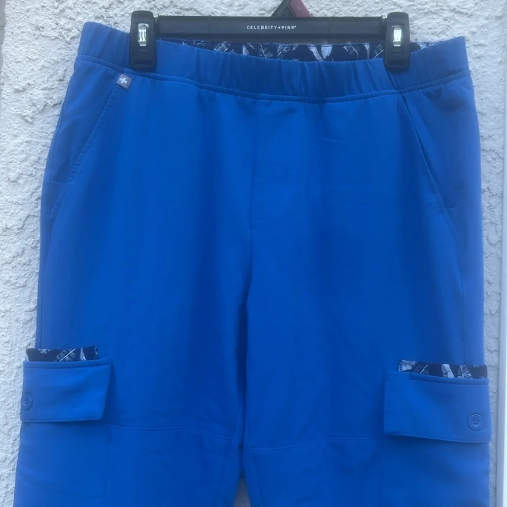 FIGS Technical Collection Royal Blue Men's Scrub Set Size M